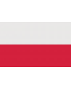 Fahne: Flagge: Poland corrected | W en Flag of Poland with official colors translated by Polish Wikipedian pl Wikipedysta DeJotPe per his Polish-language discussion on pl Dyskusja Flaga Polski and his translation of the official colors into sRGB -- white 