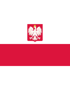 Fahne: Flagge: Poland  state | State flag of Poland | Polski z godłem