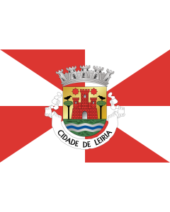Fahne: Flagge: Leiria
