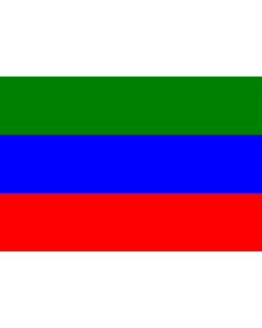 Fahne: Flagge: Republik Dagestan