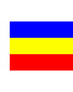 Fahne: Flagge: Oblast Rostow