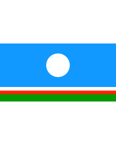 Fahne: Flagge: Sakha (Yakutia)