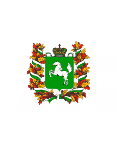 Fahne: Flagge: Oblast Tomsk