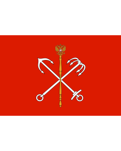 Fahne: Flagge: Saint Petersburg
