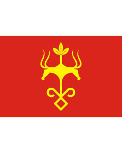 Fahne: Flagge: Maykop | Флаг Майкоп, Адыгея, Россия