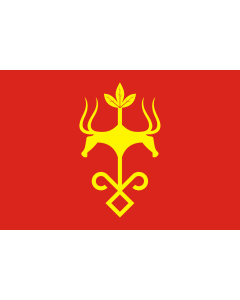 Fahne: Flagge: Maykop | Флаг Майкоп, Адыгея, Россия