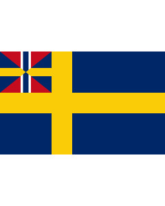 Fahne: Flagge: Swedish norwegian union