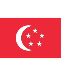 Fahne: Flagge: President of Singapore | The standard used by the President of Singapore | Presiden Singapura | 新加坡总统旗