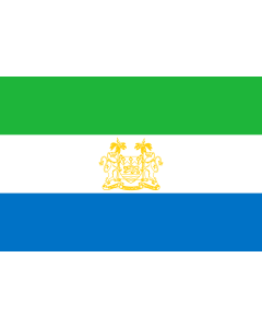Fahne: Flagge: Standard of Ambassadors of Sierra Leone | Standard of ambassadors of Sierra Leone