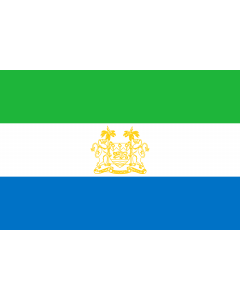 Fahne: Flagge: Standard of Ambassadors of Sierra Leone | Standard of ambassadors of Sierra Leone