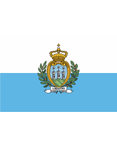 Fahne: Flagge: San Marino