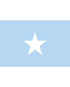Fahne: Flagge: Somalia  sky blue