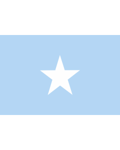 Fahne: Flagge: Somalia  sky blue