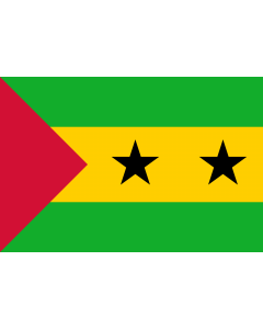 Fahne: Flagge: São Tomé und Príncipe