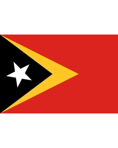 Fahne: Flagge: Osttimor (Timor-Leste)