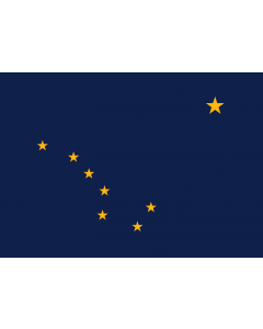 Fahne: Flagge: Alaska 