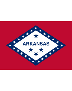 Fahne: Flagge: Arkansas