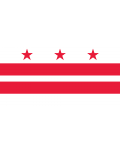 Fahne: Flagge: Washington, D.C.