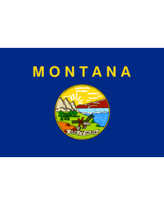 Fahne: Flagge: Montana