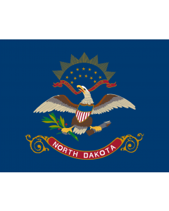 Fahne: Flagge: North Dakota