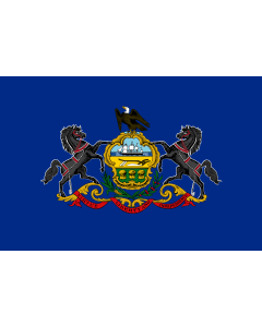 Fahne: Flagge: Pennsylvania