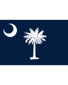 Fahne: Flagge: South Carolina