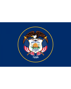 Fahne: Flagge: Utah