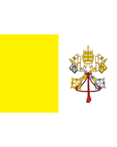 Fahne: Flagge: Vatikanstadt