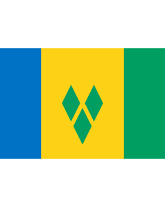 Fahne: Flagge: St. Vincent und die Grenadinen