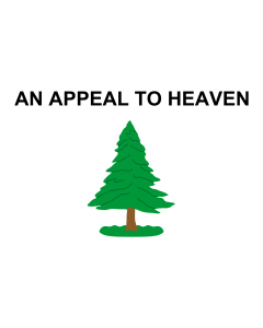 Fahne: Flagge: An Appeal to Heaven | An Appeal to Heaven Flag  also called the Pine Tree Flag