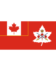 Fahne: Flagge: Canadian Army | Canadian Army, adopted in 14 July 2016