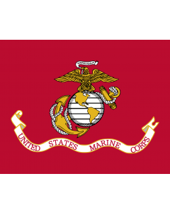 Fahne: Flagge: United States Marine Corps | Image taken from united-states-flag