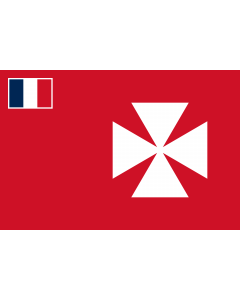 Fahne: Flagge: Uvea | Royaume d Uvea à Wallis-et-Futuna