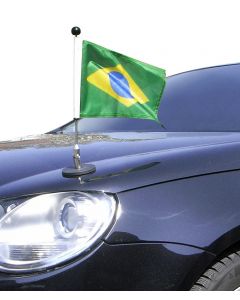  Magnetisch haftender Autofahnen-Ständer Diplomat-1.30 Brasilien