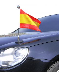  Magnetisch haftende Auto-Flagge Diplomat-1-Chrome Spanien