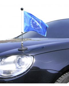  Magnetische Auto-Fahne Diplomat-1 Vereinte Nationen