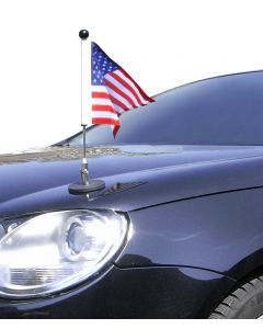  Magnetisch haftender Autofahnen-Ständer Diplomat-1.30 USA